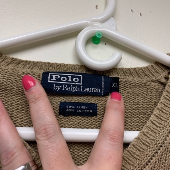 Polo Ralph Lauren Sweater V-Neck Men's XL - Picture 6 of 7